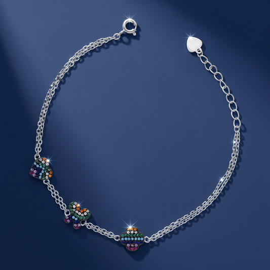 Colour Pop Charm Bracelet