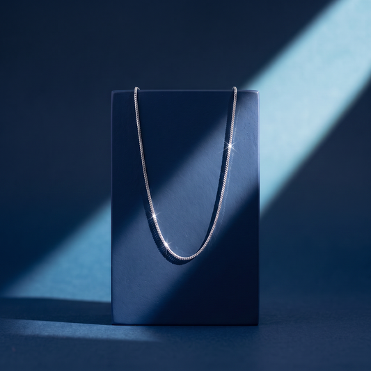 Fine Curb Silver Chain