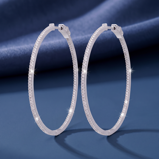 Classic Spark Hoop Earrings