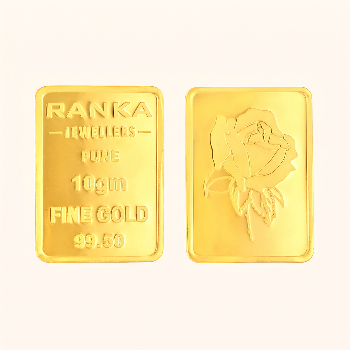 10 Gram Gold Bar 24K 995 Purity – Certified Pure Gold