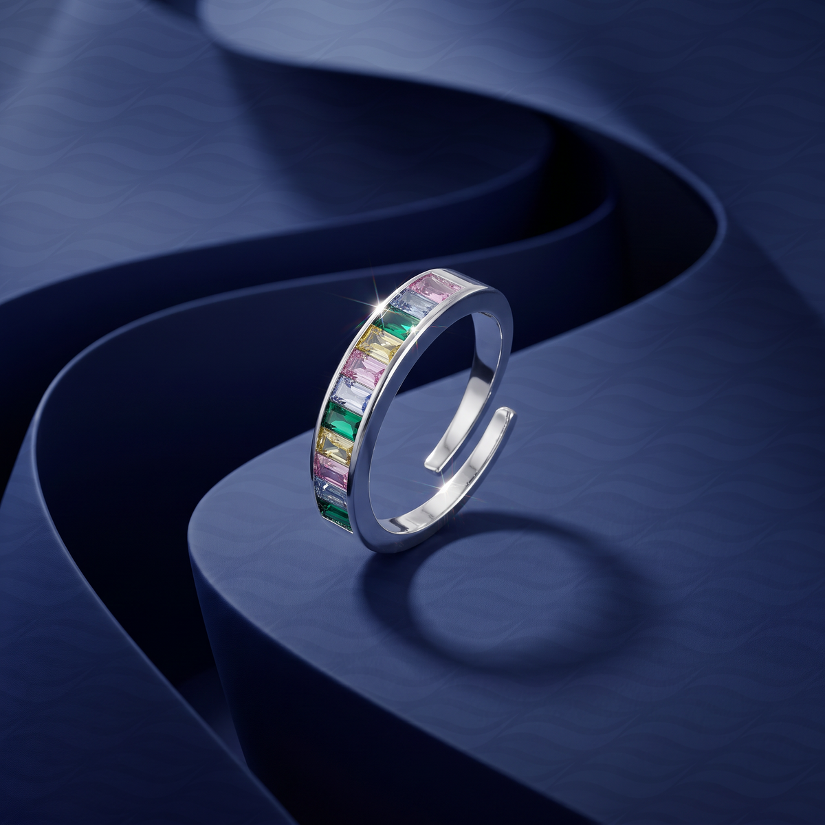 Rainbow Arc Ring
