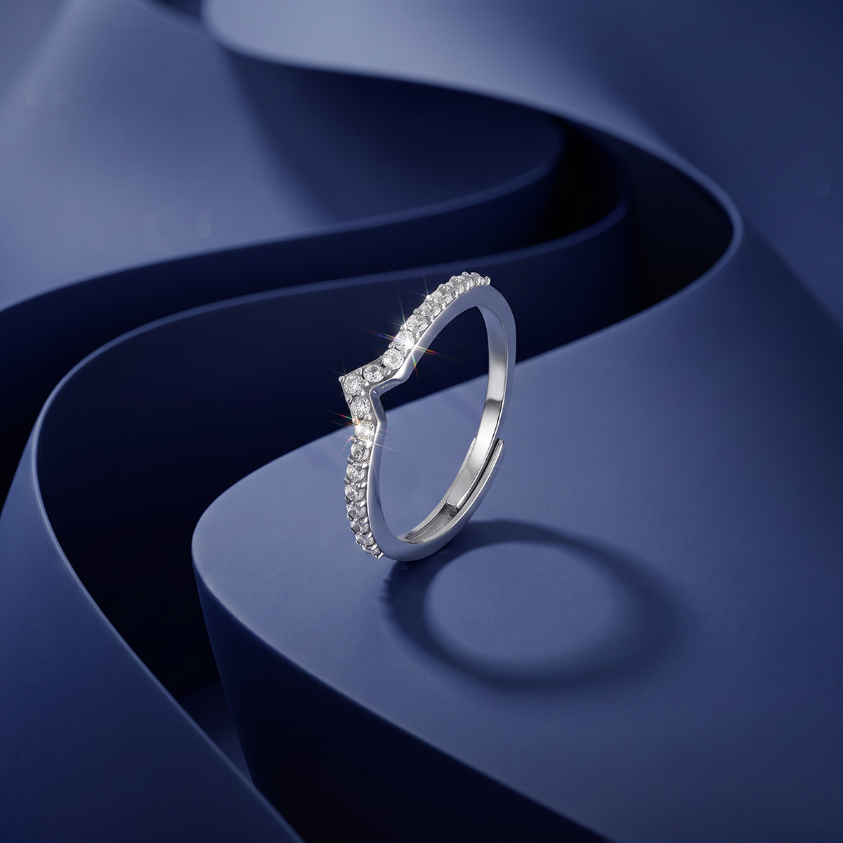 V-Curve Sparkle Band