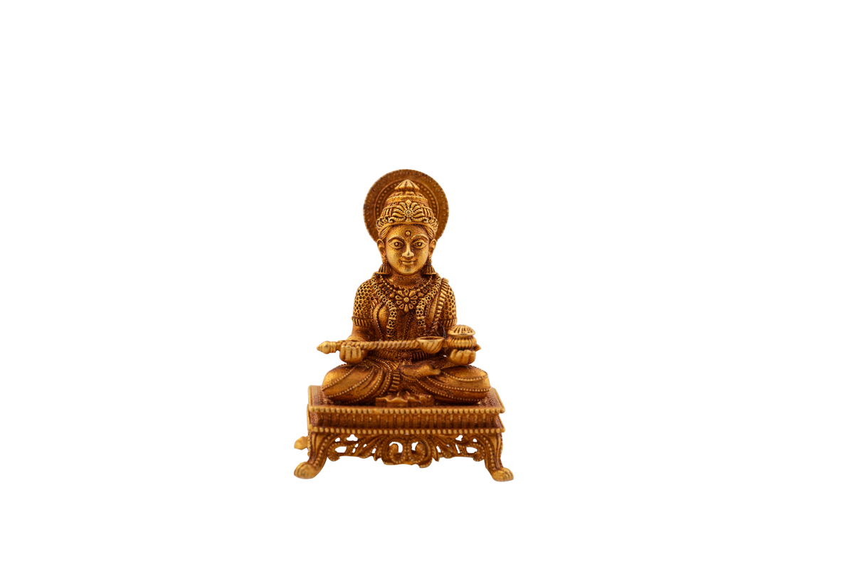 Golden Annapurna Devi Idol