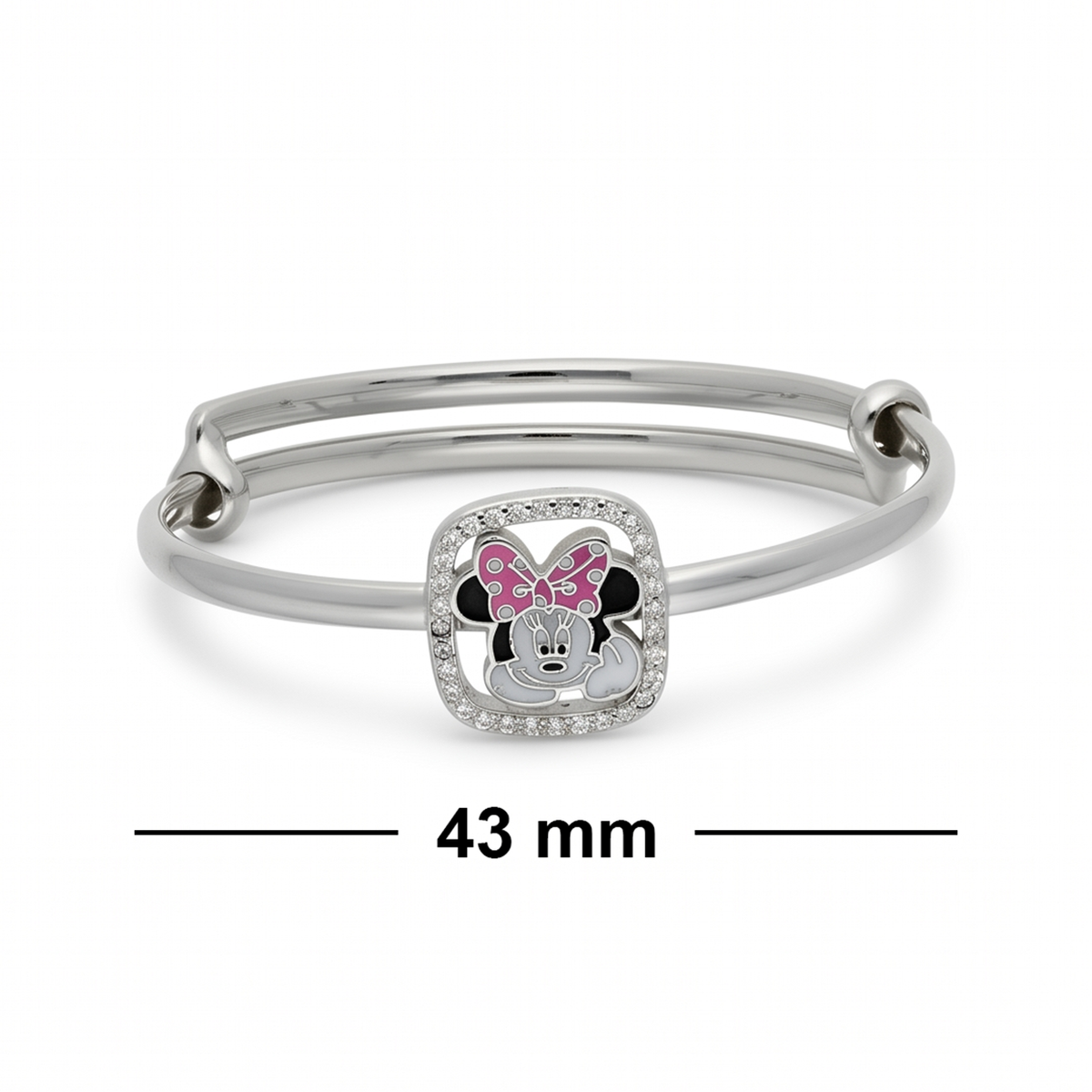 Pink Bow Cartoon Mouse Baby Kada