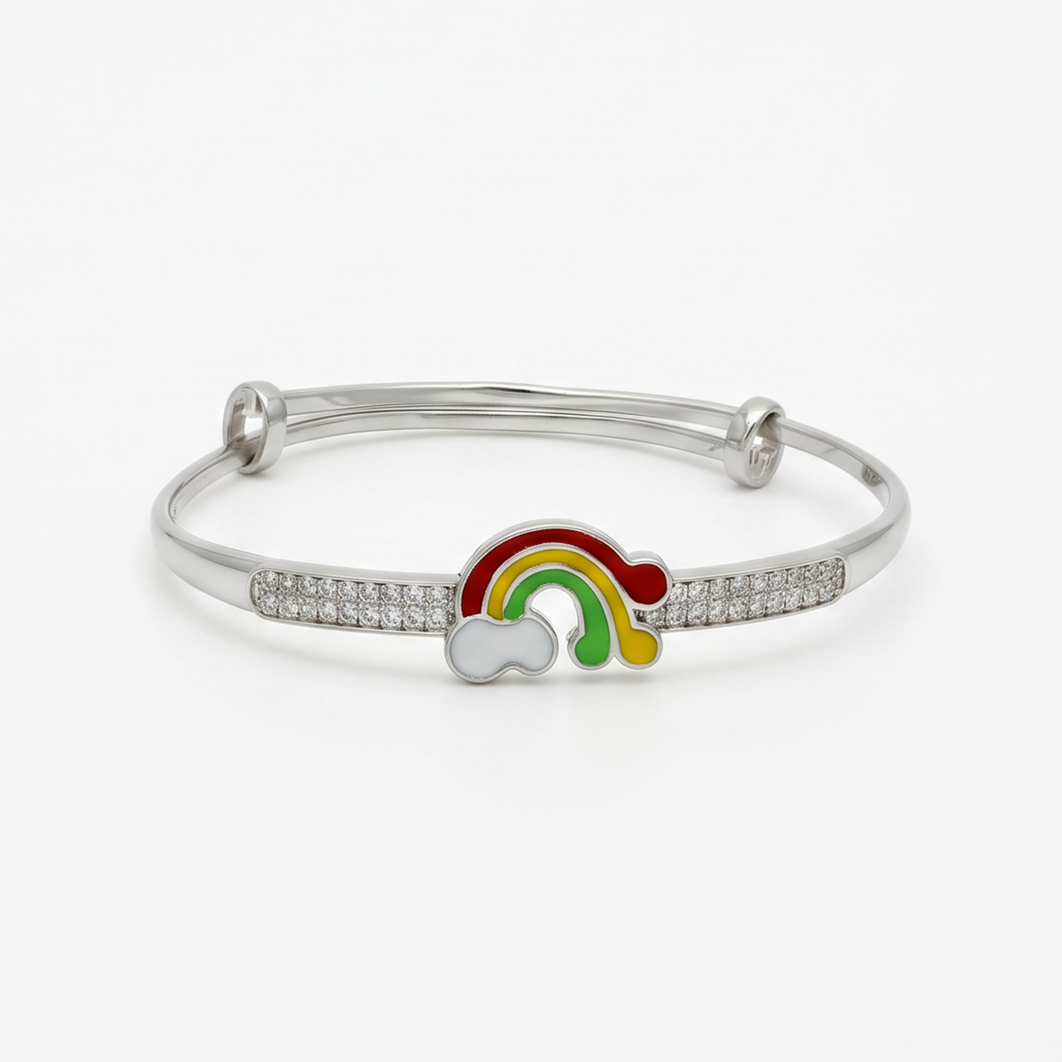 Rainbow and Cloud Sparkle Baby Kada