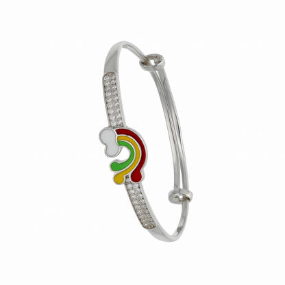 Rainbow and Cloud Sparkle Baby Kada