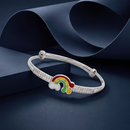 Rainbow and Cloud Sparkle Baby Kada