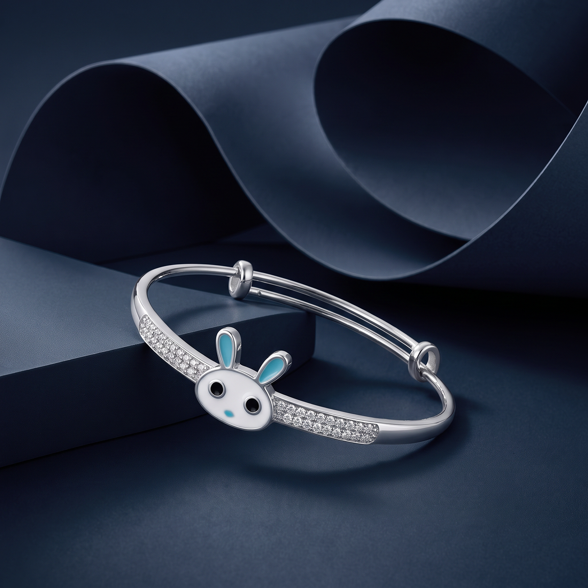 Aqua Bunny Sparkle Baby Kada