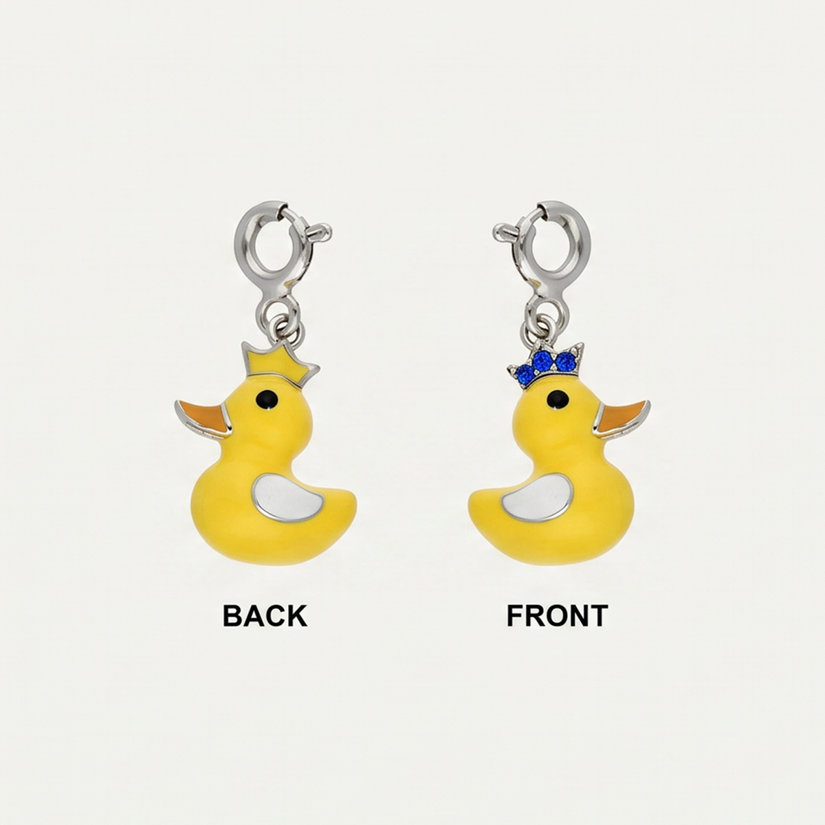 God Bless You Duck Charm Baby Kada