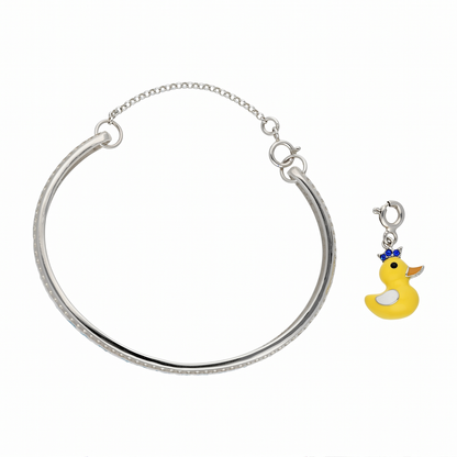 God Bless You Duck Charm Baby Kada