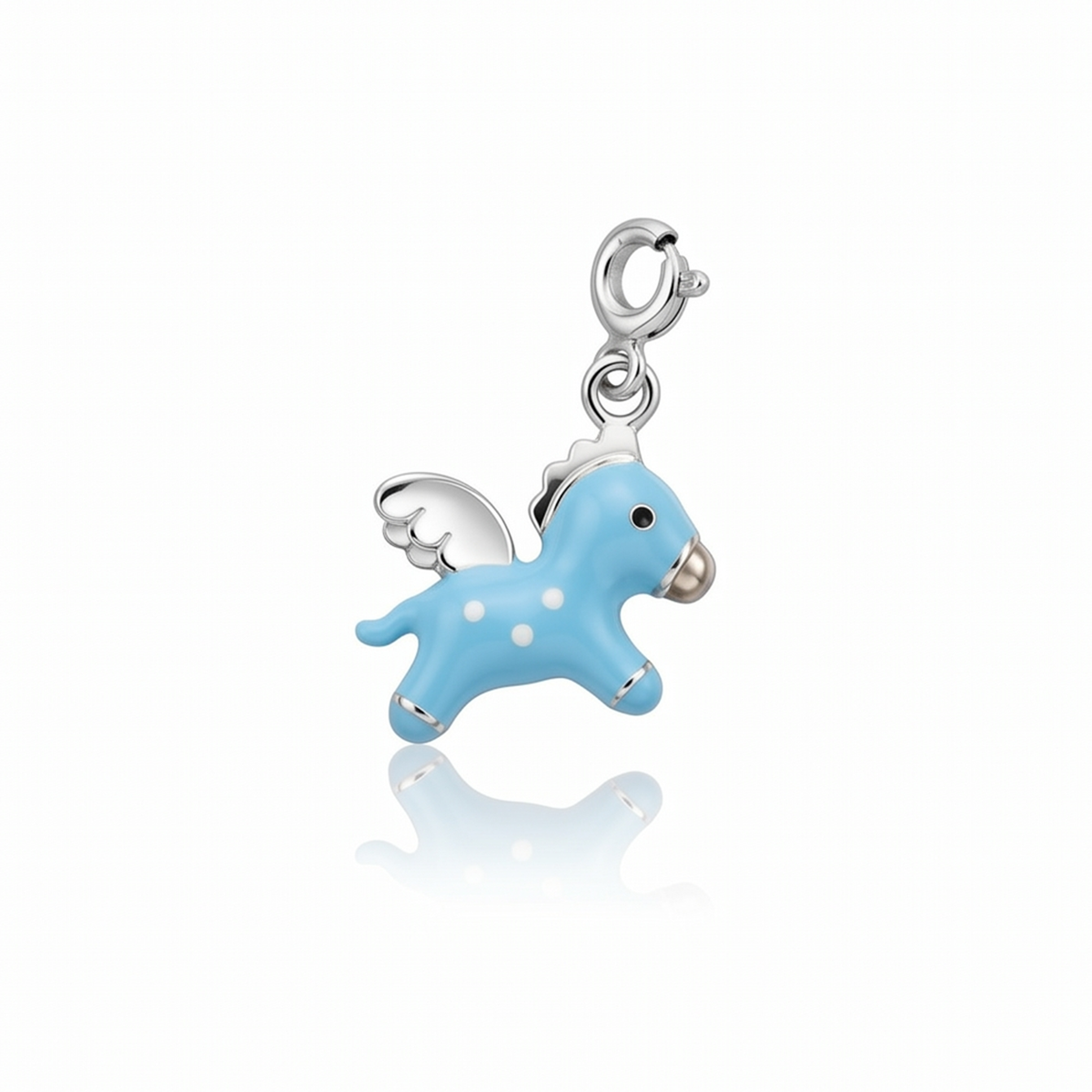 Paw Print Winged Pony Charm Baby Kada