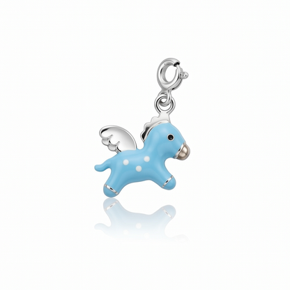 Paw Print Winged Pony Charm Baby Kada