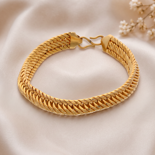 Royal Wheat Link Bracelet