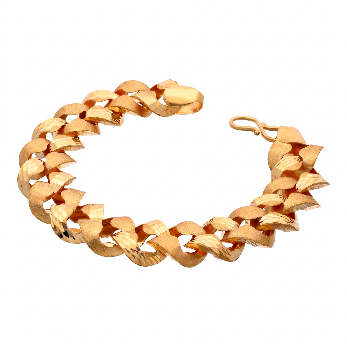 Royal Twist Link Bracelet
