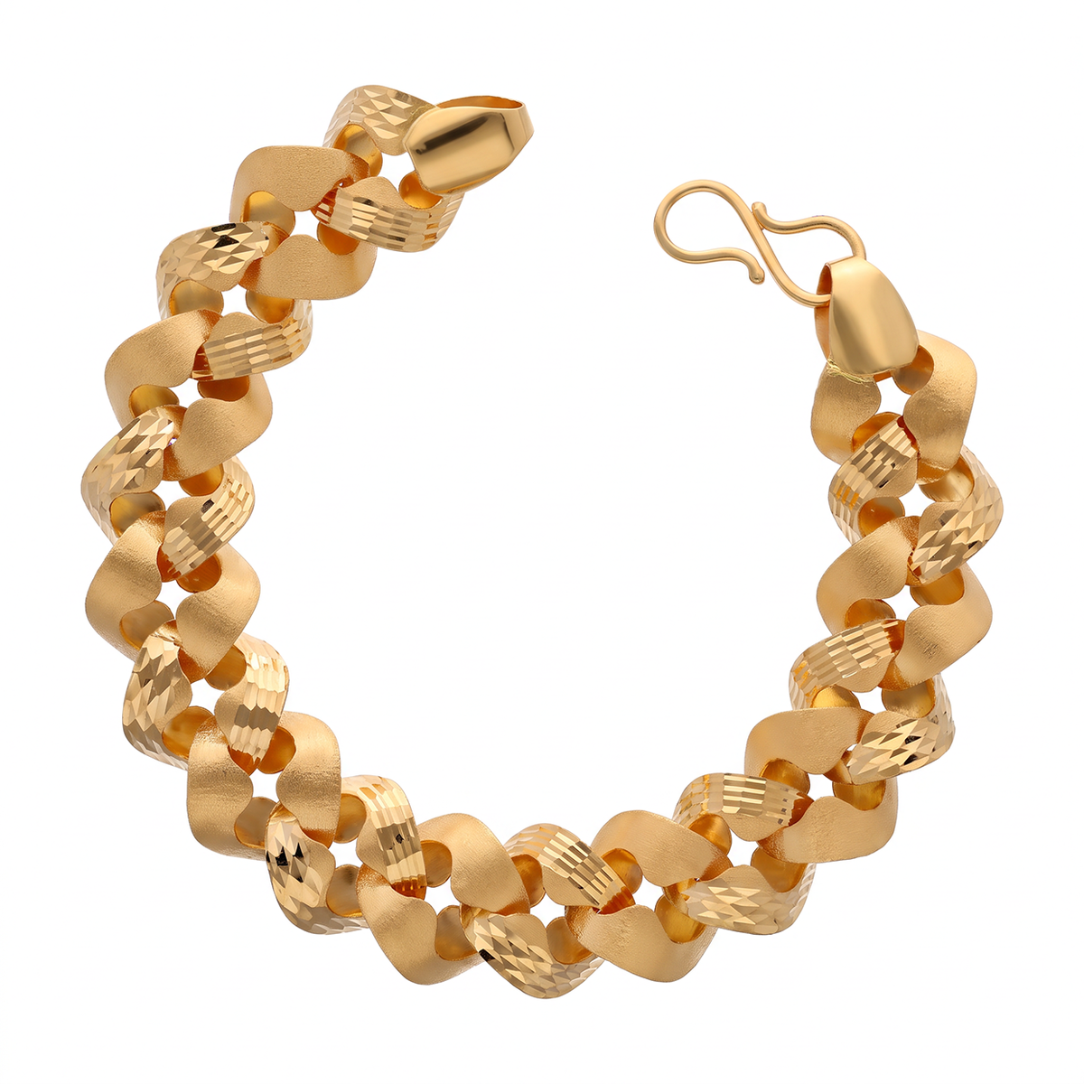 Royal Twist Link Bracelet