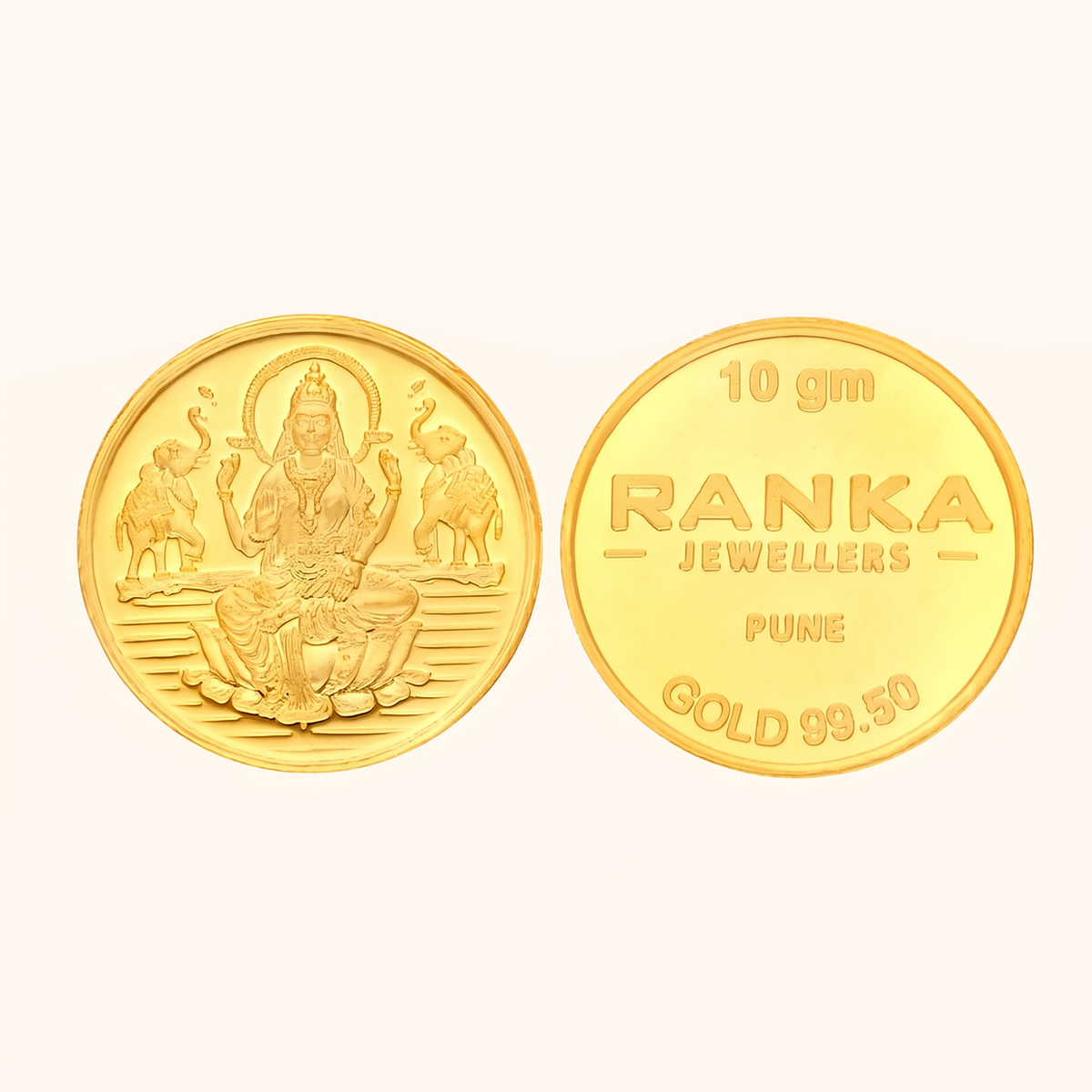 10 Gram Gold Coin 24K 995 Purity – Certified Pure Gold
