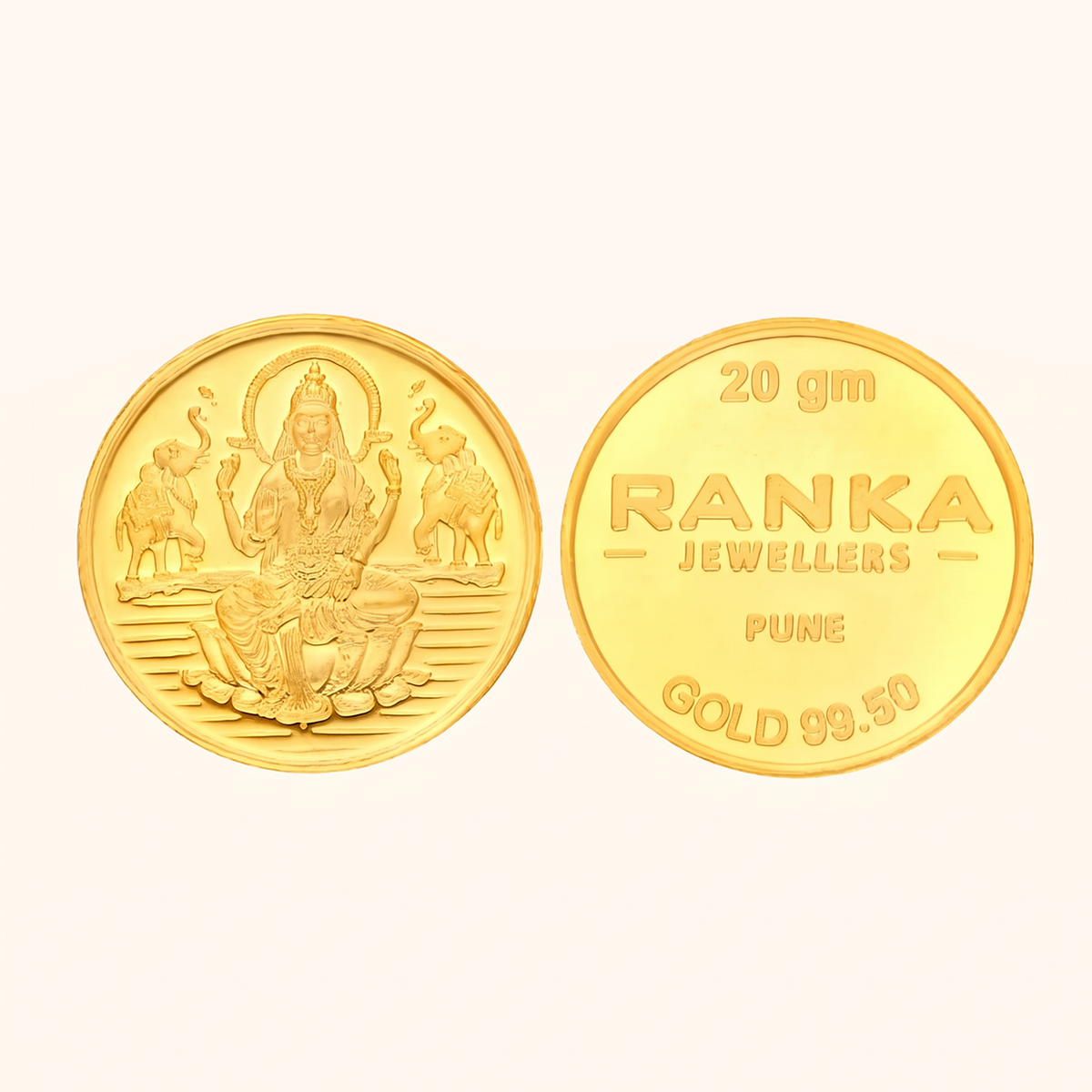 20 Gram Gold Coin 24K 995 Purity – Certified Pure Gold