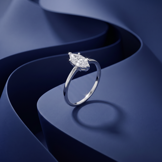 Marquise Solitaire Ring