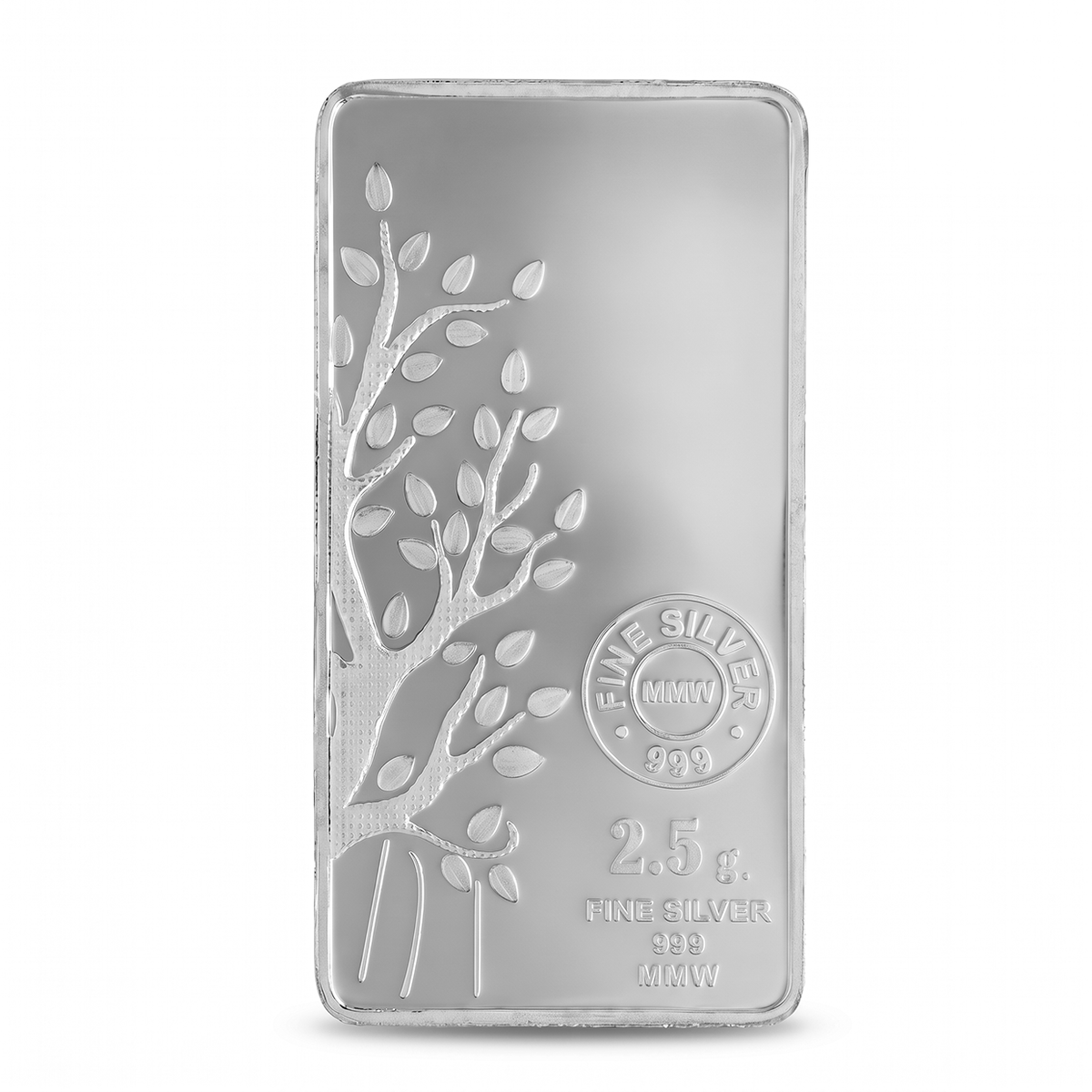 2.5 Gram Silver Bar